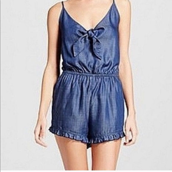 Mossimo Supply Co. Denim Romper // Size XXL // NWT - Picture 4 of 4